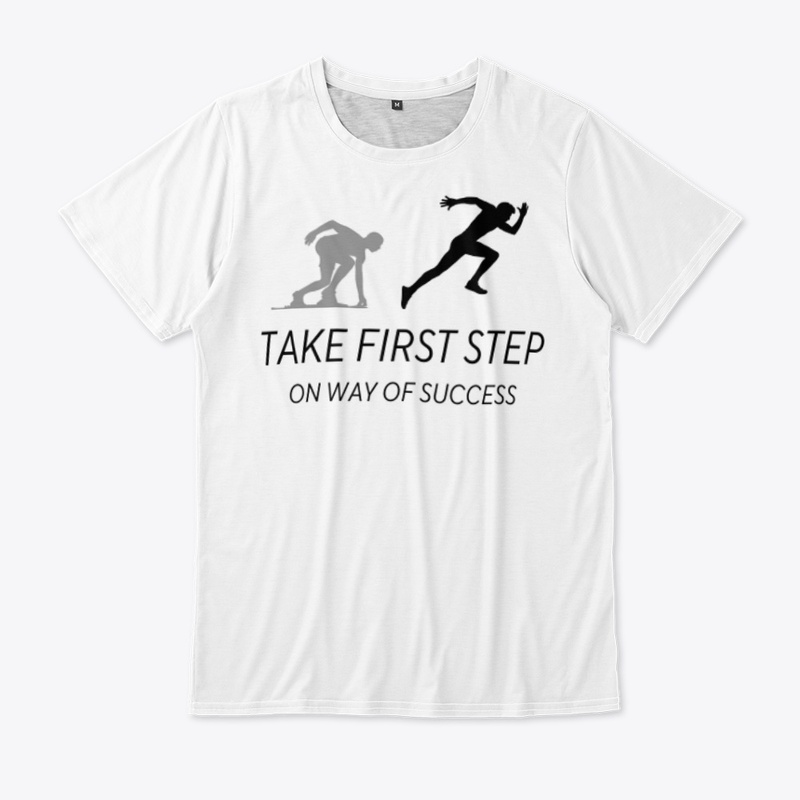 First step on way of success