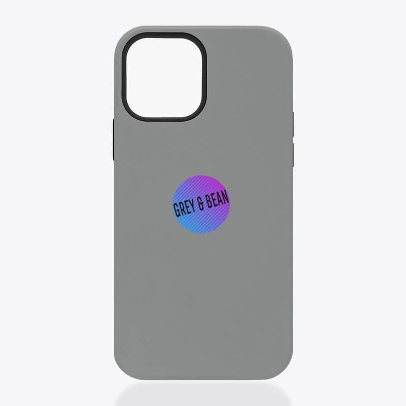 Grey & Bean iPhone Case