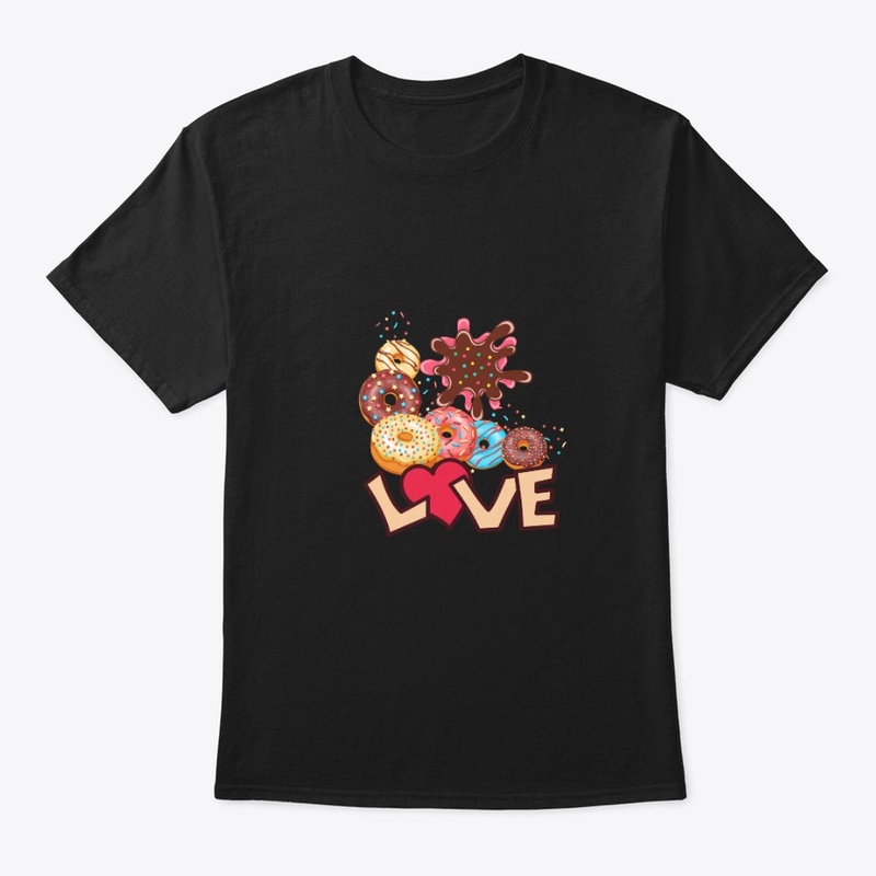Sweet Love Donuts & Heart Art