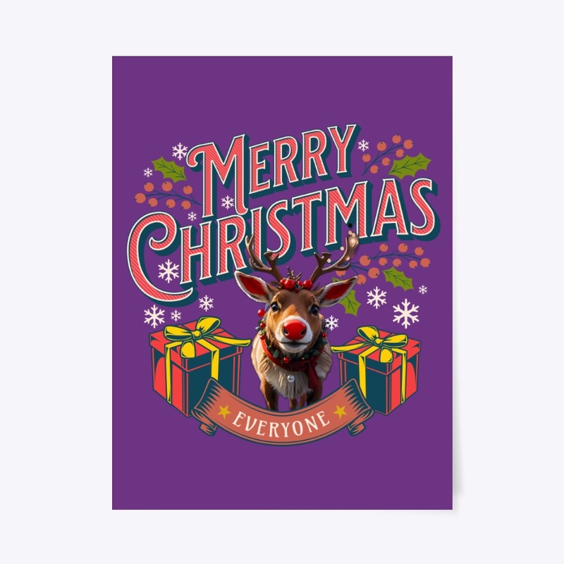 Rudolf Christmas Greeting