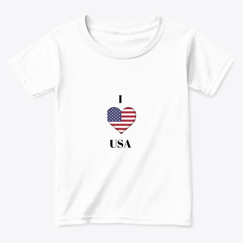 I love USA Tee - 4th of July Tee