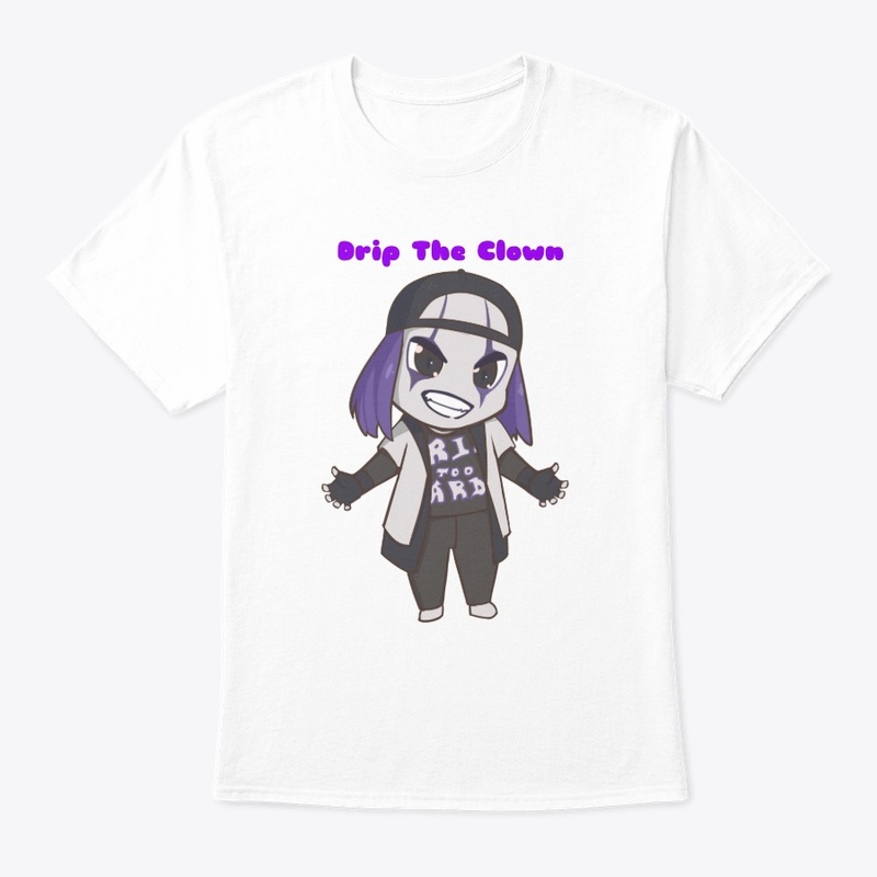 Drip the Clown Cute Chibi Logo 