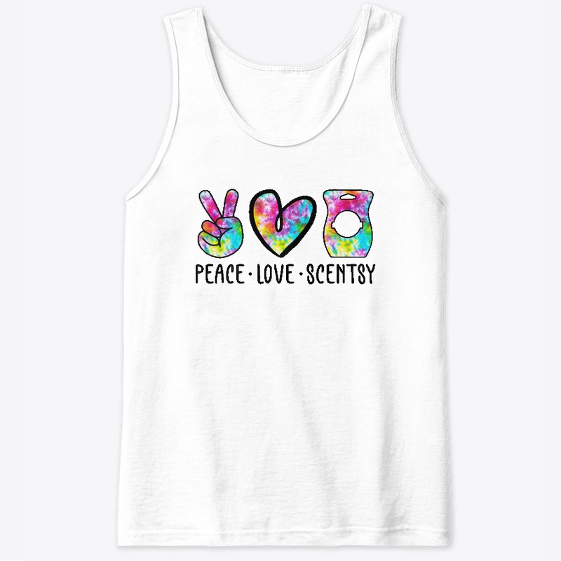 Peace Love and Scentsy Tie Dye