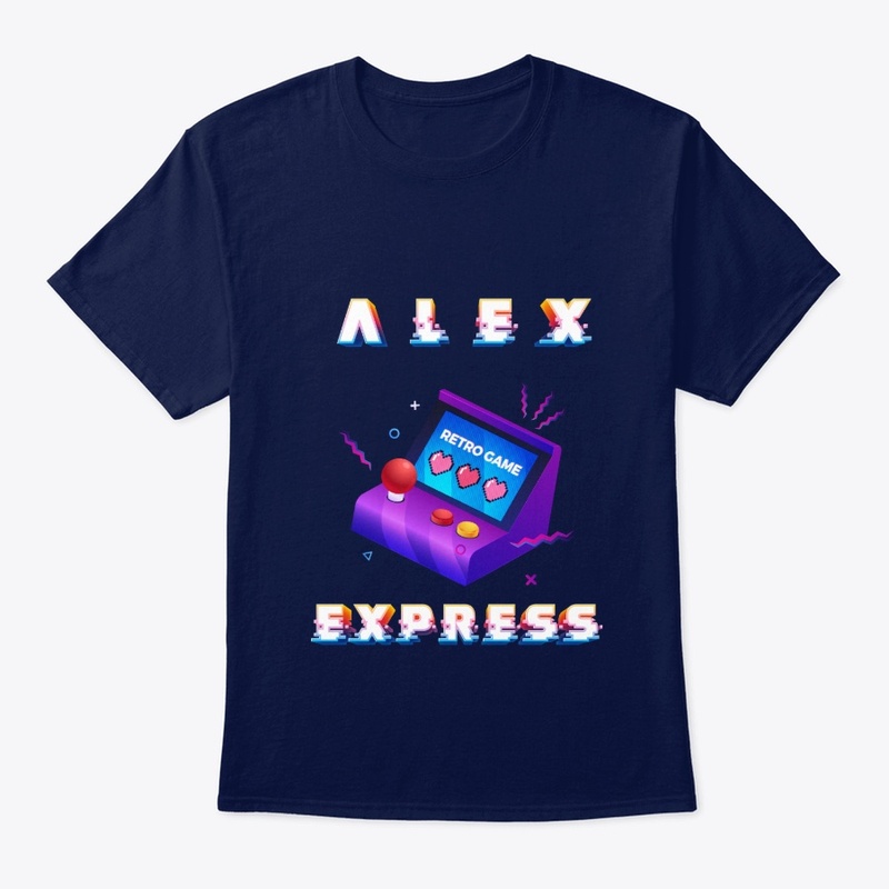 Tee shirt alex express retro game