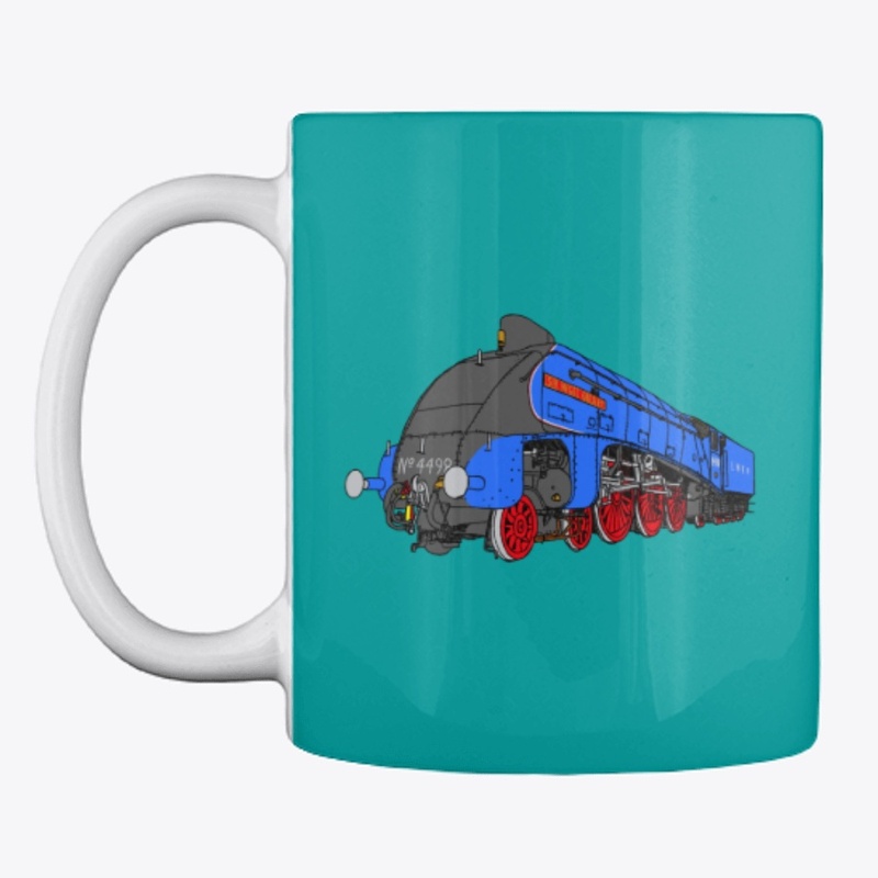 LNER A4 Sir Nigel Gresley Garter Blue