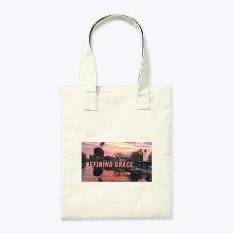 Defining Grace Merch  Natural T-Shirt Back