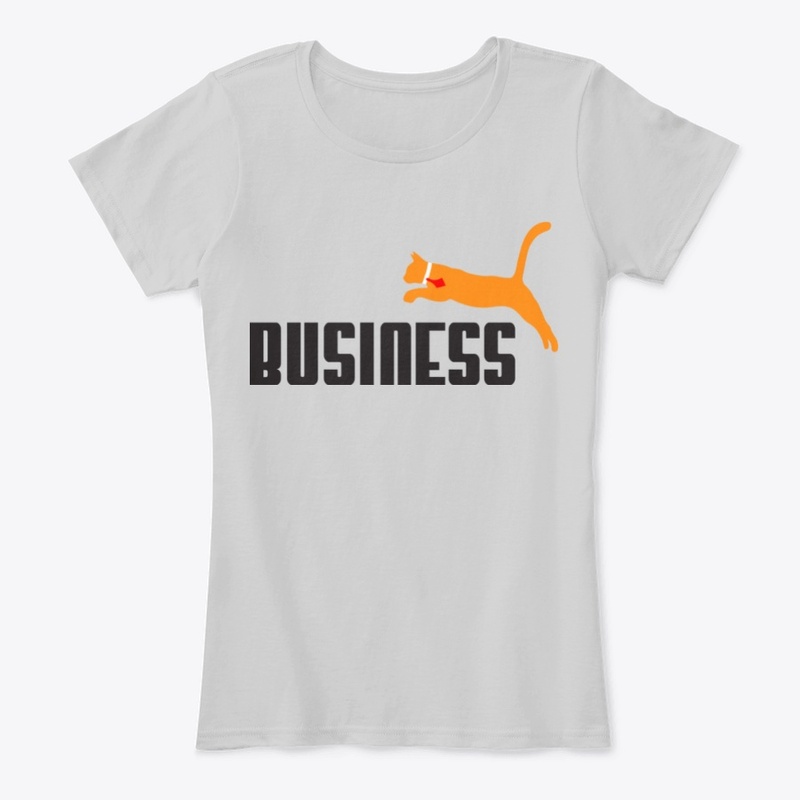Business Cat Jumping