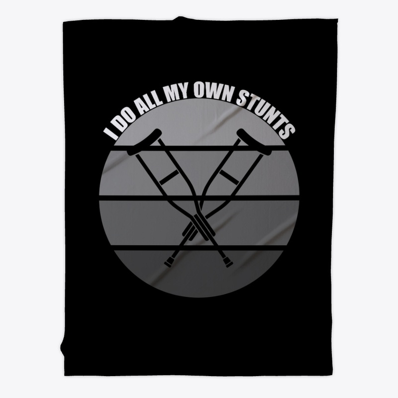I do all my own stunts