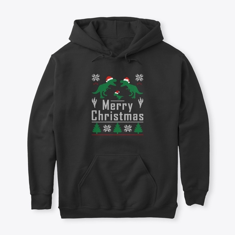 Christmas Dinosaur Rex Pajamas Men Boys 
