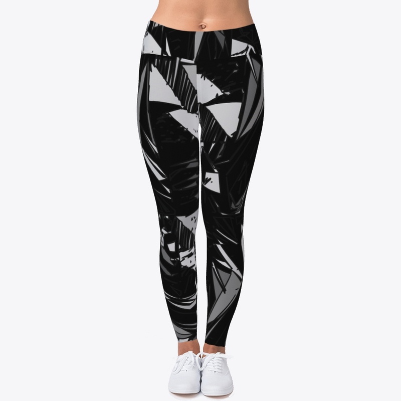 BLk and White AbstractPattern 