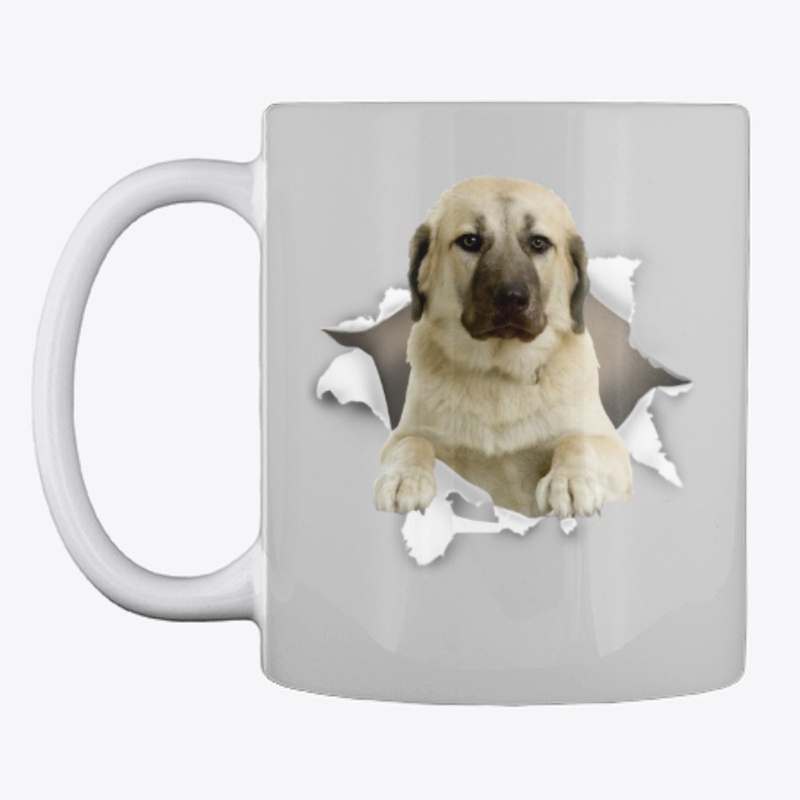 Kangal Dog Torn Paper
