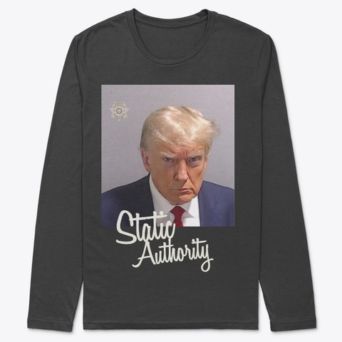 Static Authority Debut Shirt Black Kaos Front