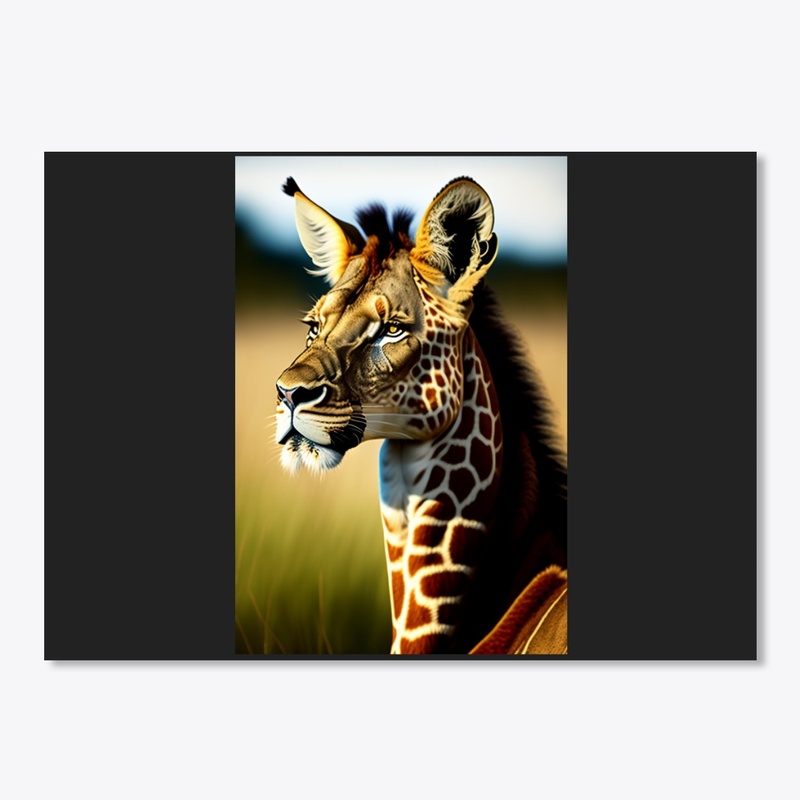 Adorable giraffe graphic design Tshirts 