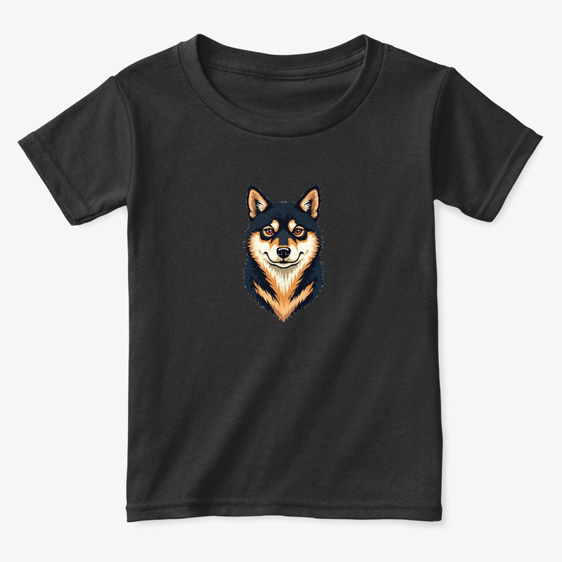 Beautiful Shiba Inu Illustration