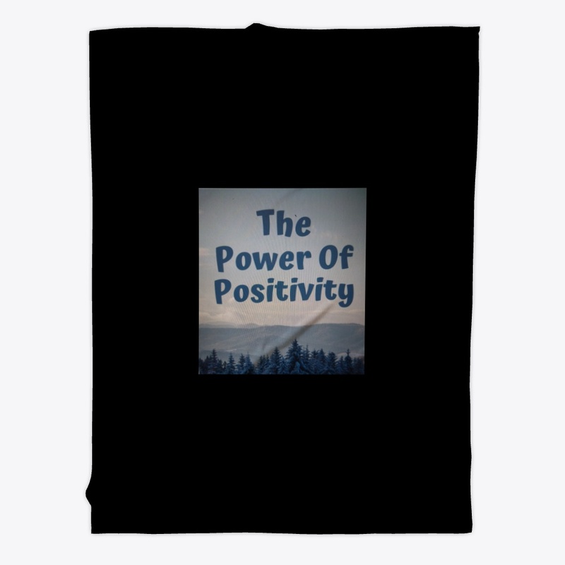 The Power Of Positivity Fleece Blanket