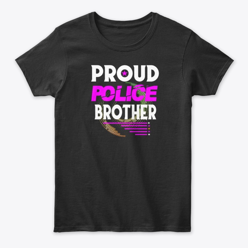 PROUD POLICE BROTHER SHIRT