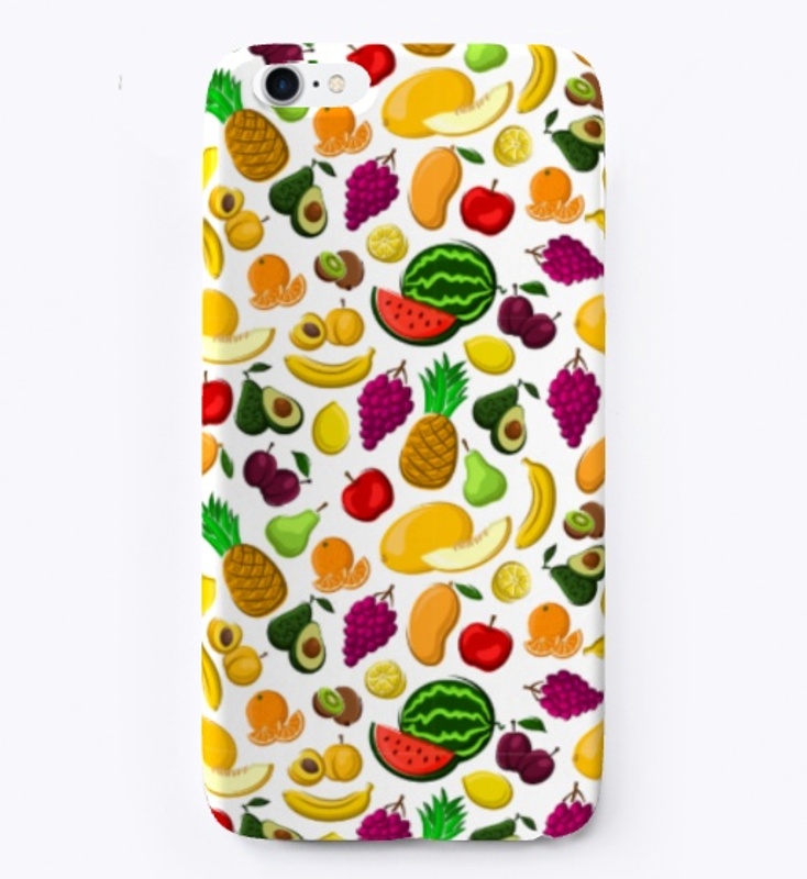 Cute And Colorful Fruity Design