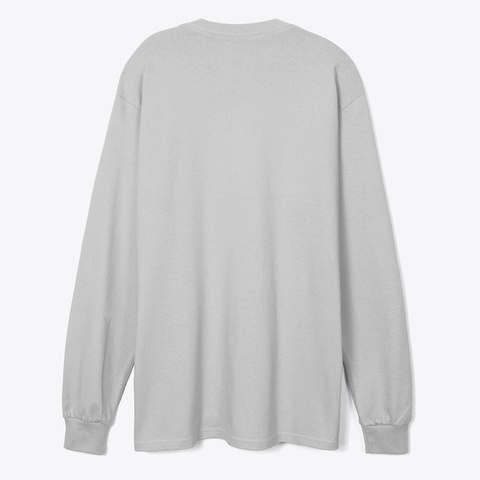 The Beautiful Little Geisha Sport Grey T-Shirt Back