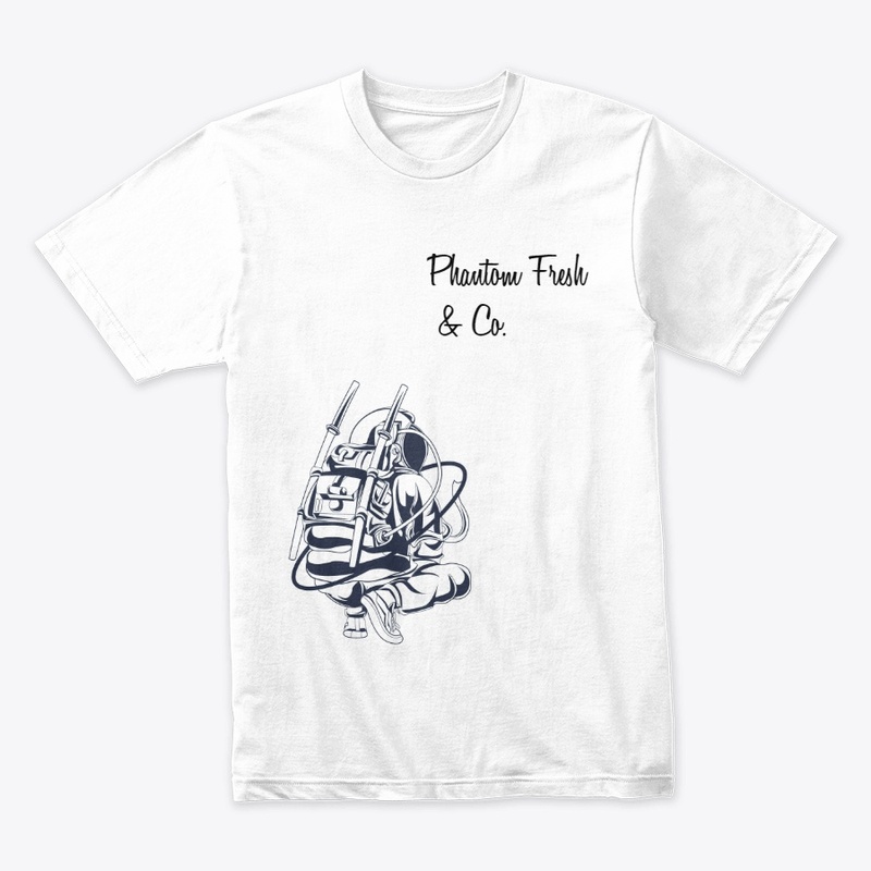 Phantom Fresh Unisex T-Shirt White