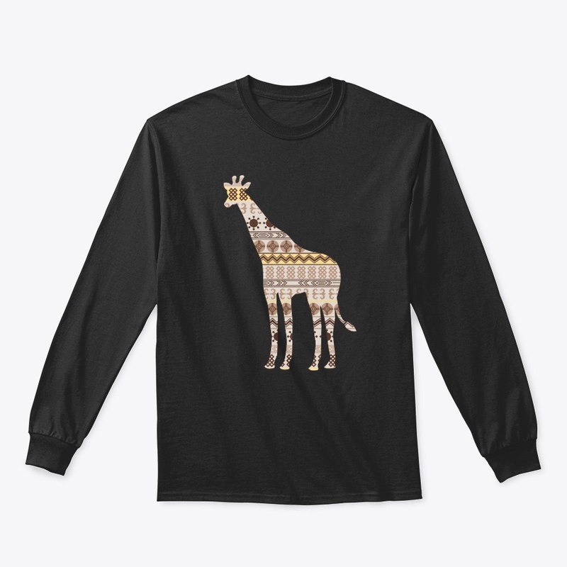 Giraffe Ornament Creative Art Design