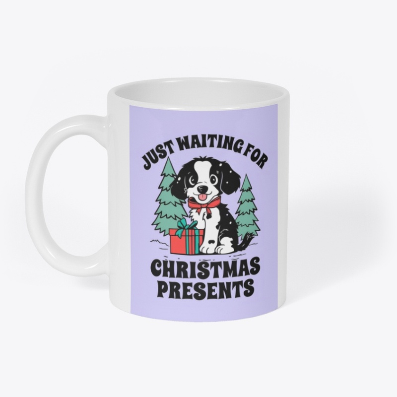 Adorable Dog Christmas Gift Tee