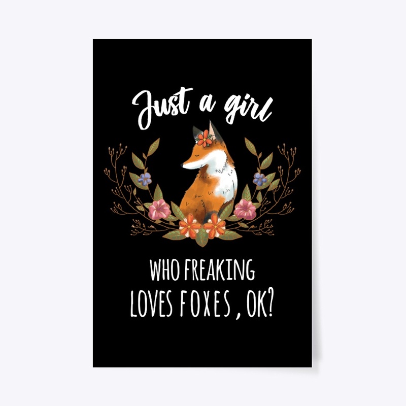 Girl Freaking Loves Foxes Boho Style