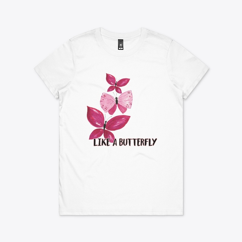 like a butterfly 