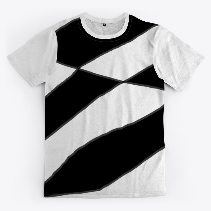 black and white