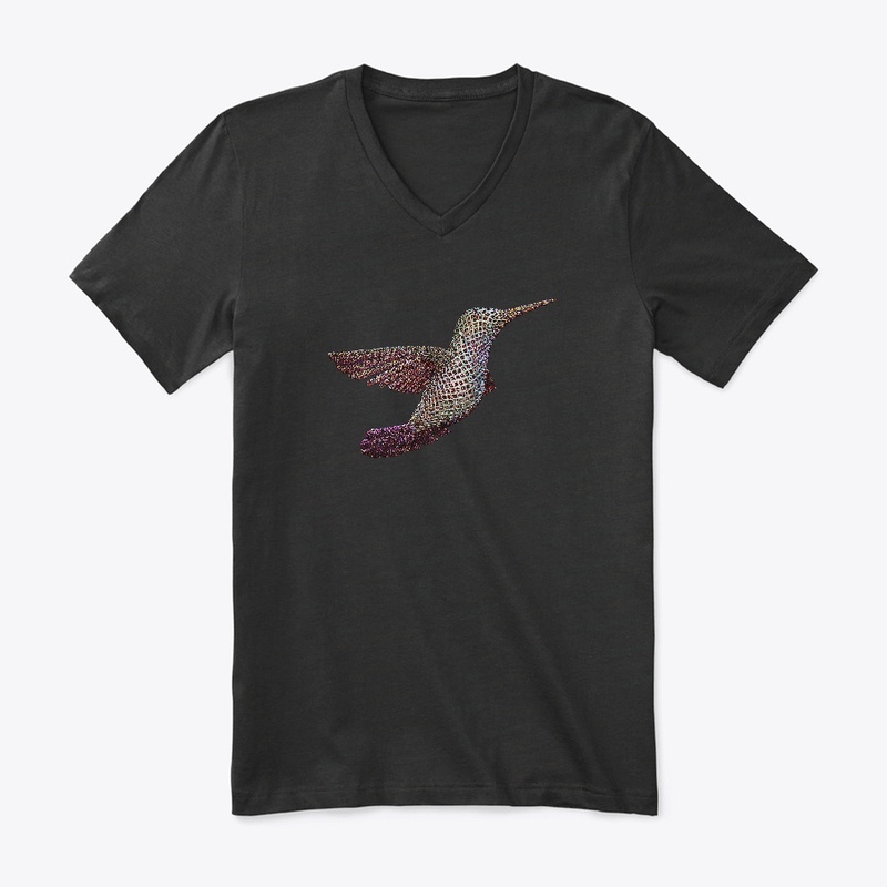 3D woven Hummingbird stylized