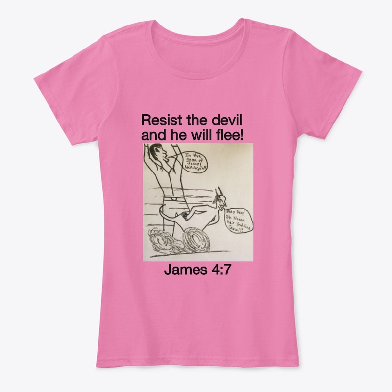 Resist the devil and he will flee!