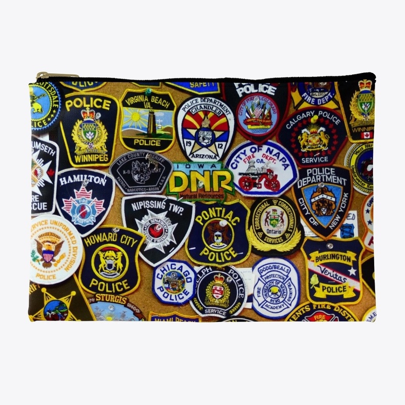 Accessories holder + Police pouch.