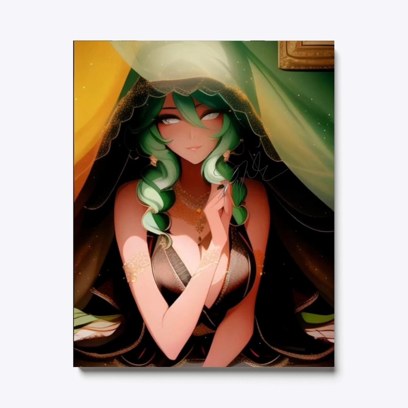 Anime Manga Themed Forest Spirit