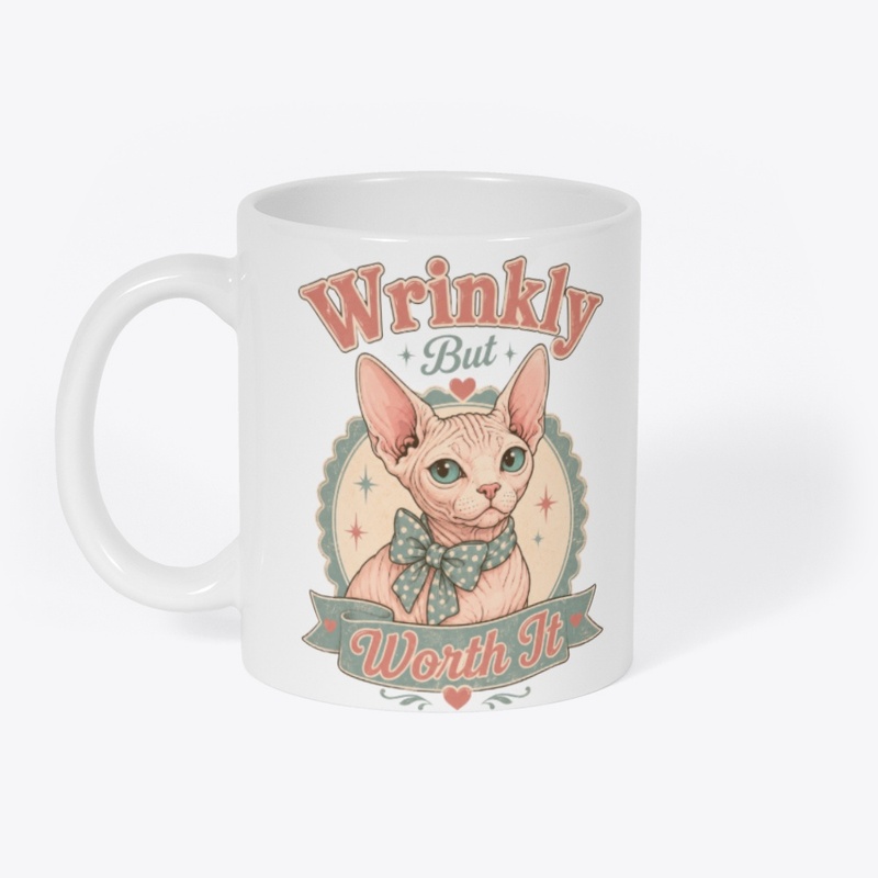 Wrinkly But Worth It Sphynx Cat