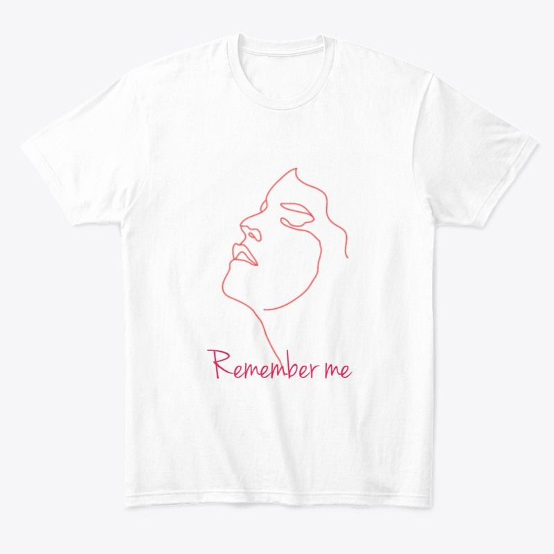 Remember me design t-shirt 