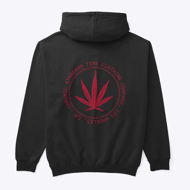Black and Red Hoodie 