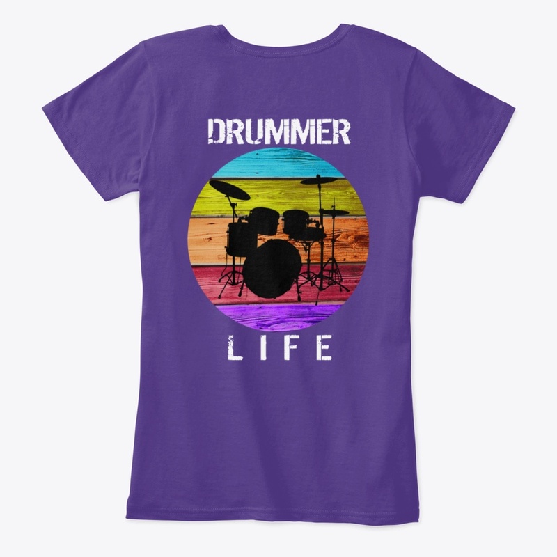 DA-DRUMMER LIFE WOMEN'S TEE