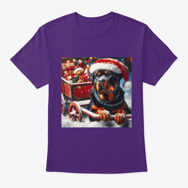 Rottweiler Santa