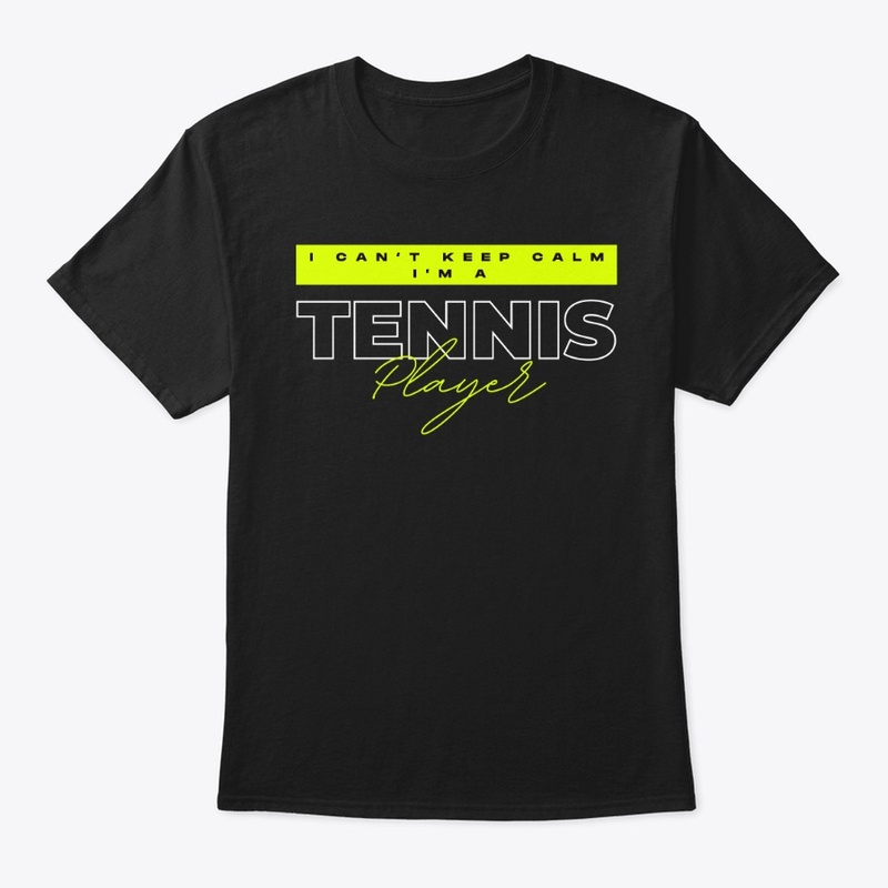 A tennis player