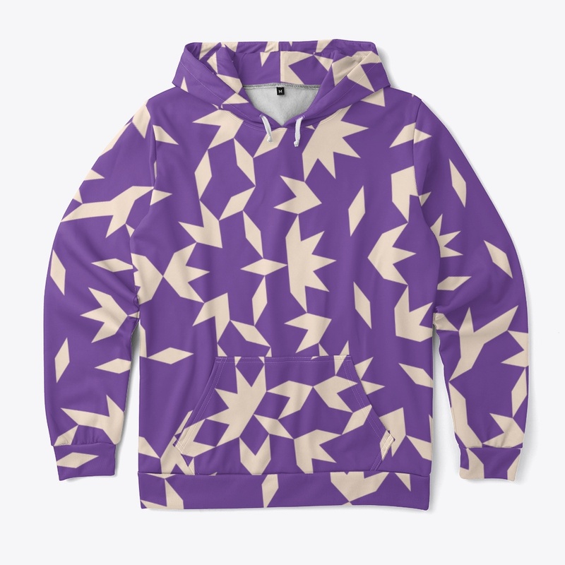Purple and Snow Penrose