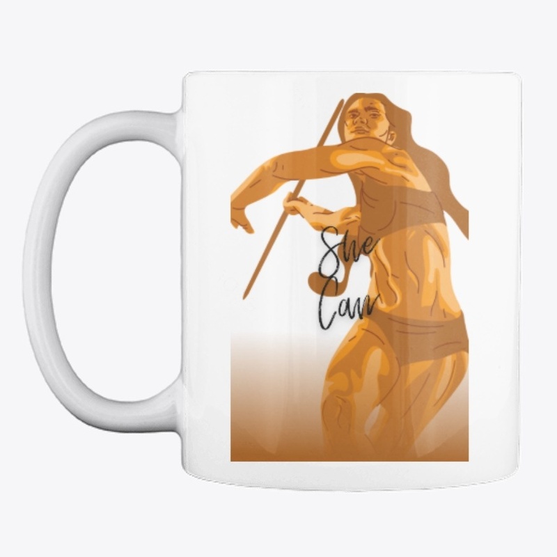 She Can Fitness Mug