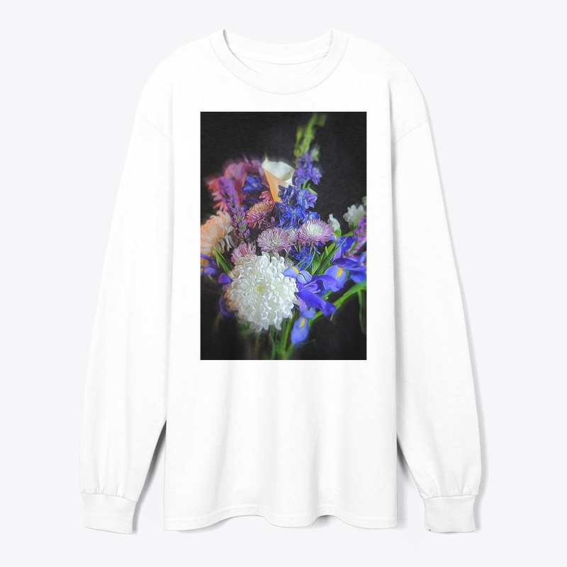 Blue Purple White Bouquet