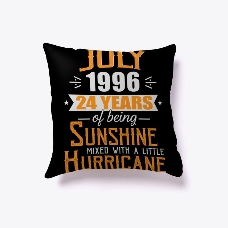 July 1996, 24 Years Anniversary Gift