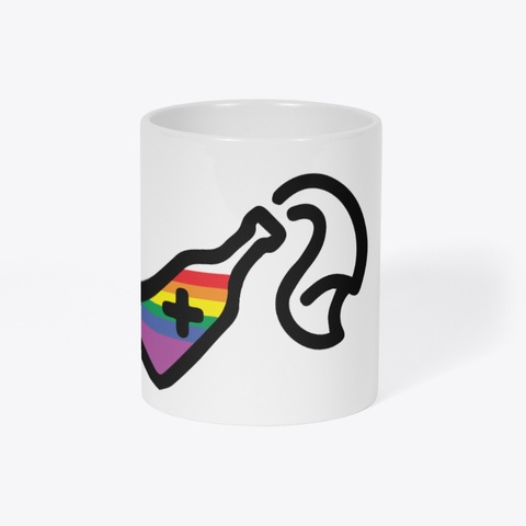 Queer Molotov White T-Shirt Right
