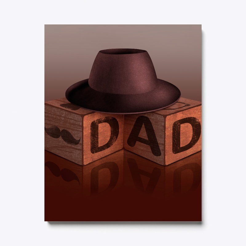 Thinking Of Dad Canvas Print