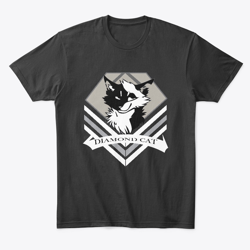 DIAMOND CAT TEESHIRT DESIGN