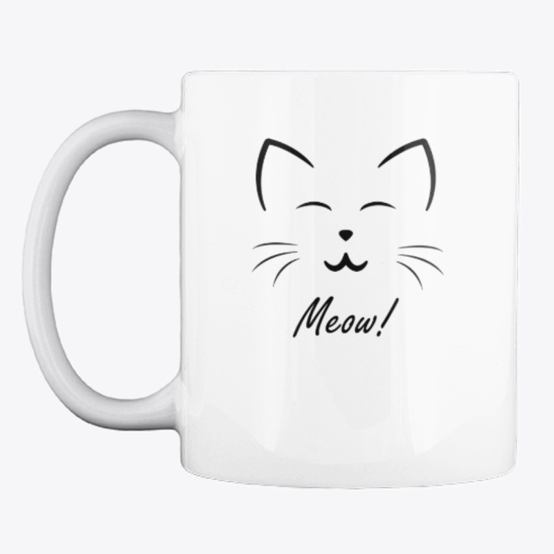 Stylish cat - Cute meow design