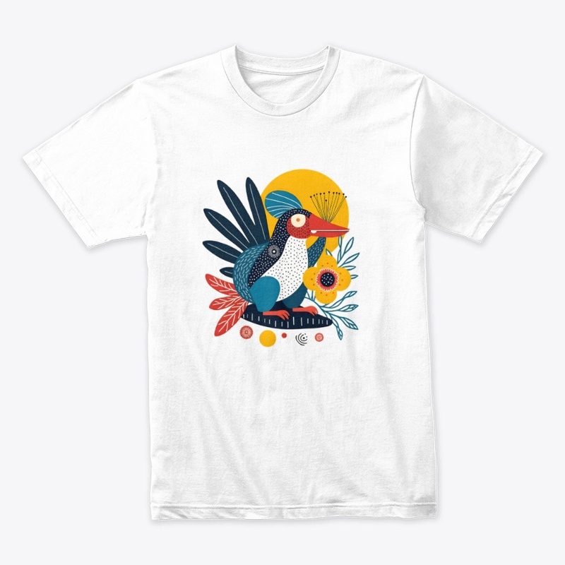Trendy graphic art T-shirt design