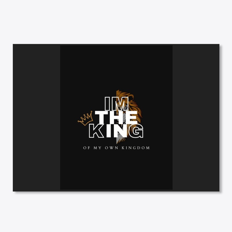 I Am Tha King Lion Graphic T shirt 