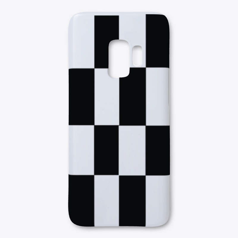 Black and White Squares pattern