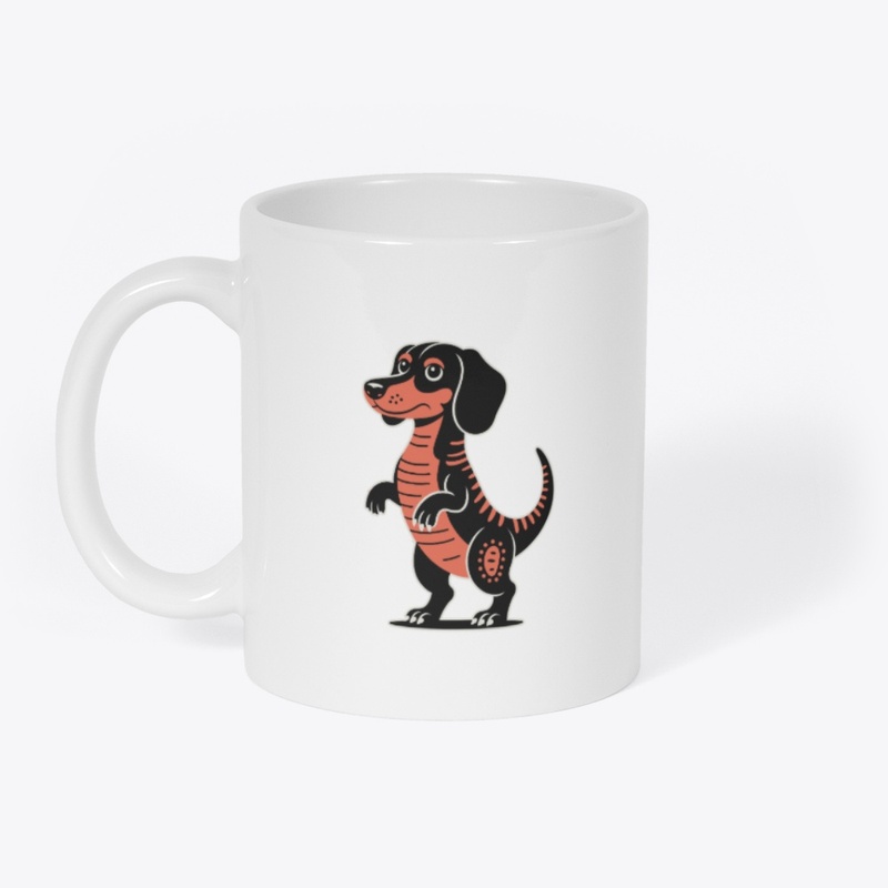 Dachshund Dinosaur Funny Dog Shirt